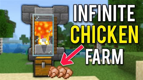 Image result for Minecraft Automatic Cooked Chicken Farm