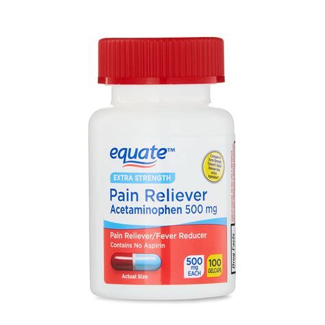 Equate Extra Strength Acetaminophen Gelcaps for Pain Botswana | Ubuy