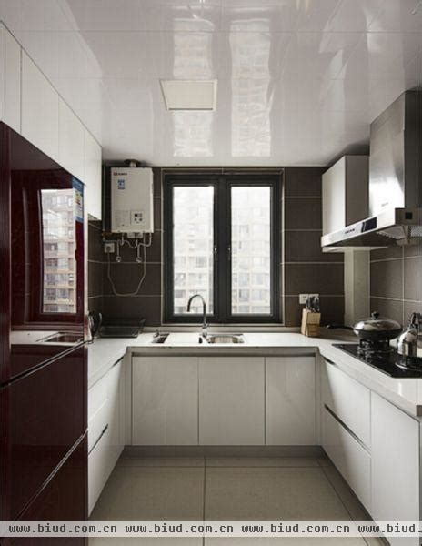 现代简约风格110平米二居整体厨房装修效果图 - 家居装修知识网