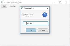 JavaFX Text Input Dialog Explained 的图像结果