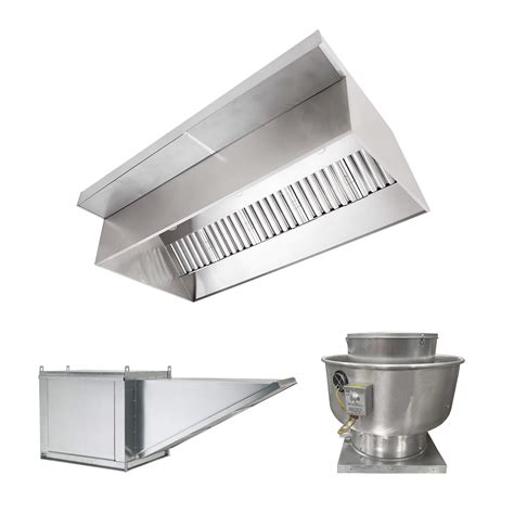 Buy Stainless Steel Commercial Hood System, Includes Stainless Steel ...