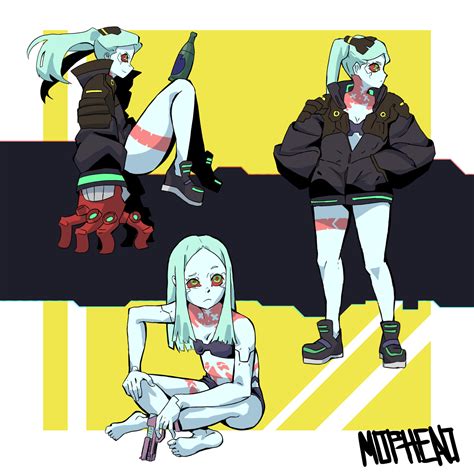 ArtStation - Rebecca Cyberpunk Edgerunners