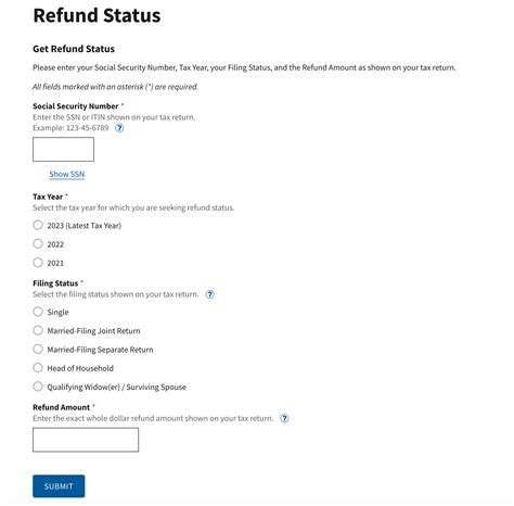 Tax Refund and Return Status. Your Refund Money.