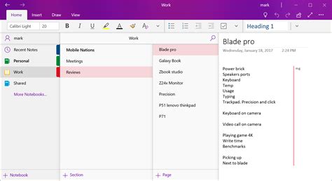 Image result for OneNote Pages in Alphabetical Order