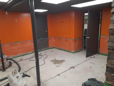 Stylish Stained Basement Floor You’ll Love