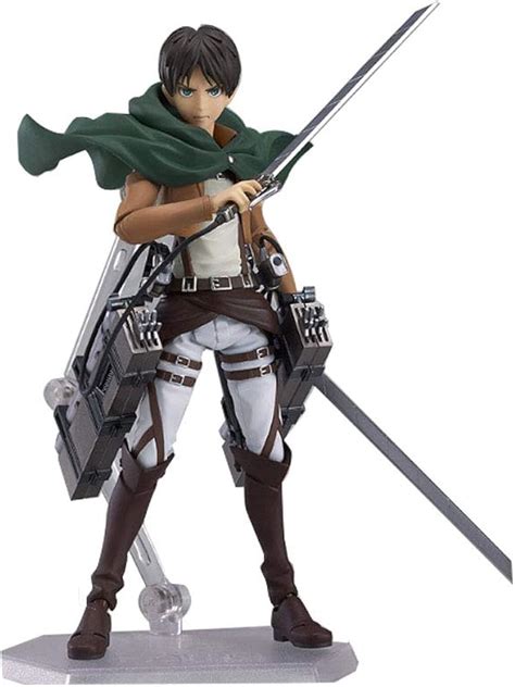 Buy 5.9 in 15 cm Attack On Titan Action Figure Eren Levi Ackerman ...
