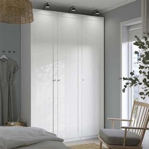 PAX / GULLABERG wardrobe combination, white/white, 150x60x236 cm ...