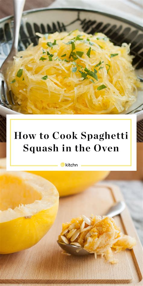 Spaghetti Squash in the Oven Is the Easy Weeknight Dinner Hack You've ...
