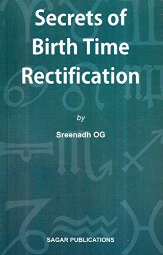 Buy Secrets of Birth Time Rectification Book Online at Low Prices in ...