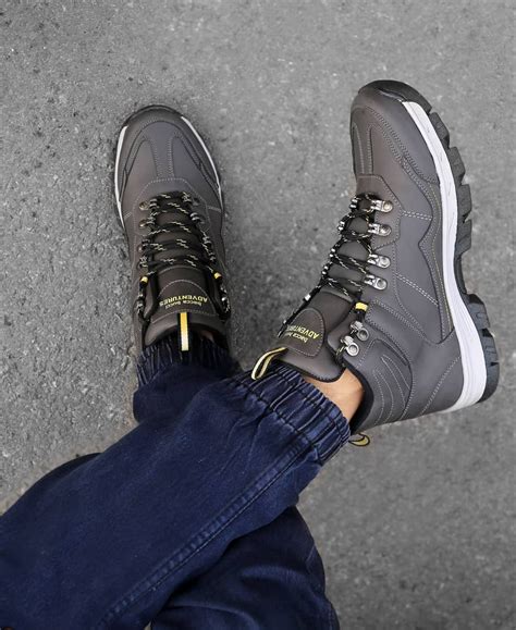 Trekking Boots | Bacca Bucci Trailblazer | Men's All Terrain High Top ...