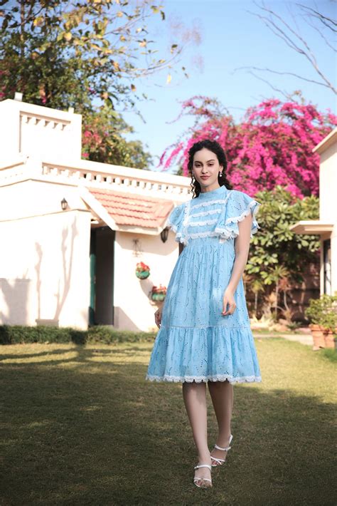 Allen Midi Dress – Gauri Designer Apparels