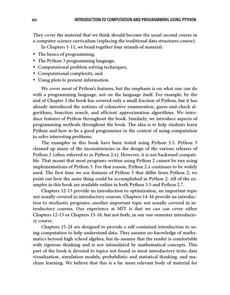 Image result for Introduction to Computation and Programming Using Python Cover Pages