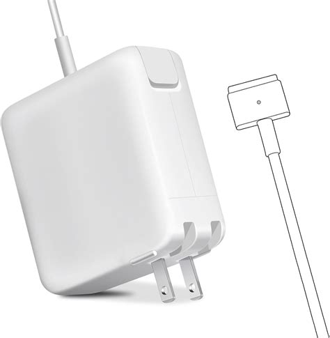 Amazon.com: NSPENCM 85W Mac Book Pro Charger, Replacement AC 85w 2T-Tip ...