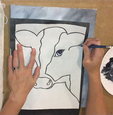 Image result for Angelus Paint Tutorial Cow Pattern