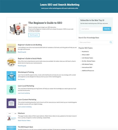 Social Media Marketing and Digital PR Educational Resources | Moz SEO Learning Center - Moz