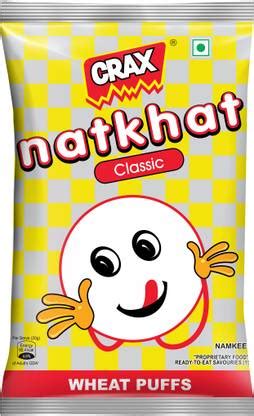 CRAX Natkhat Classic Wheat Puff Snacks Puffcorn Price in India - Buy ...