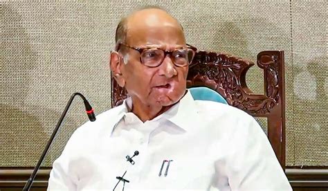 Sharad Pawar fights for party he founded; appears before EC over party ...