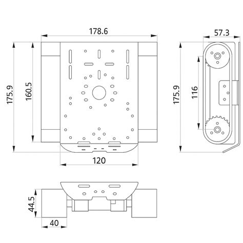 robot robot kit 2WD Metal Tracked Smart Car Chassis DIY