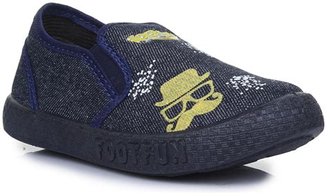 Footfun By Liberty Brand Boy's Bastian-7 Slipons Sports Shoes (Blue ...