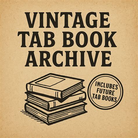 Vintage Tab Book Archive – Guitar Alliance