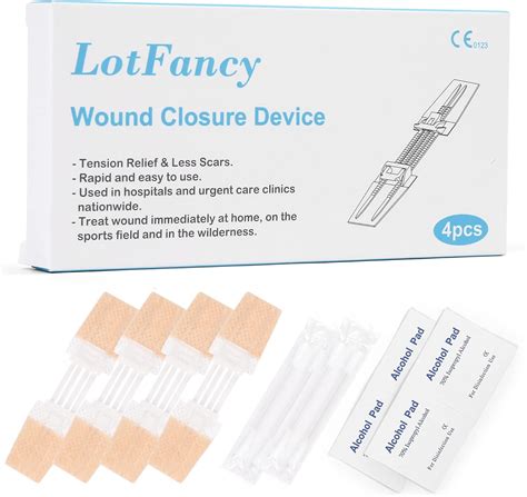 LotFancy Emergency Laceration Repair Kit with Surgical India | Ubuy