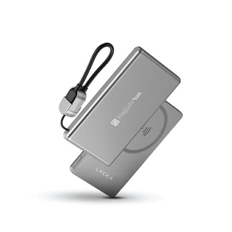 Lycka MagSafe Ton 10000 mAh Power Bank, Lighting and Type-C Input, Lig ...