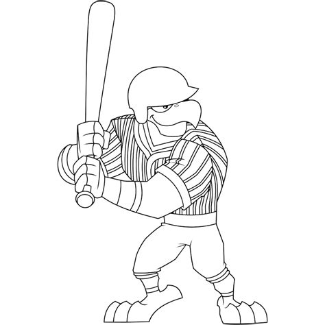 Baseball Drawing Pages 的图像结果