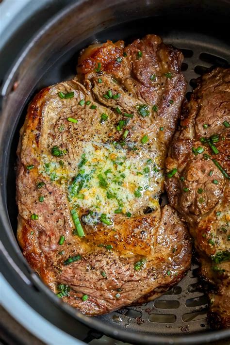 Air Fryer Ribeye Steaks Recipe - Sweet Cs Designs