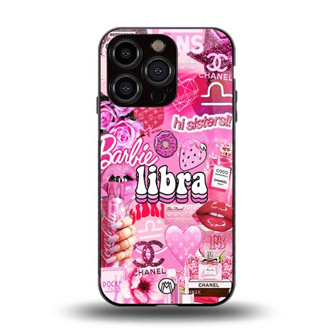 Libra Aesthetic Collage Phone Cover for Iphone 13 Pro | Glass Case ...
