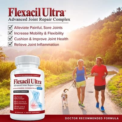 Flexacil Ultra Joint Health Formula with Glucosamine India | Ubuy