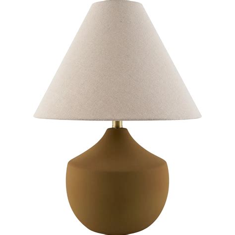 Livabliss Benson Accent Table Lamp with Plain Shade | HedgeApple