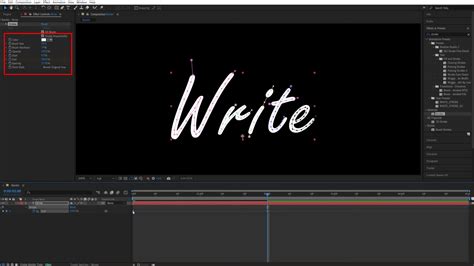 Creating Cool Text Animations with Writing Effects in After Effects