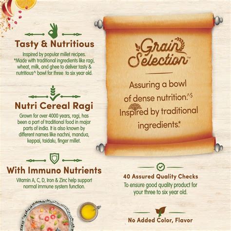 Nestle Ceregrow Ragi Mixed Fruit & Ghee Powder, 300 gm Refill Pack ...