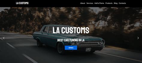 Automotive Website Design 🚘: 10 Best Examples | Weblium