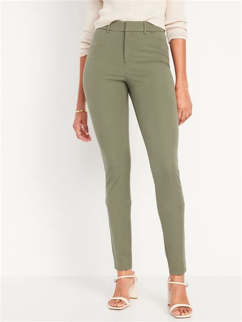 Women's High Waisted Trouser Pants | Old Navy