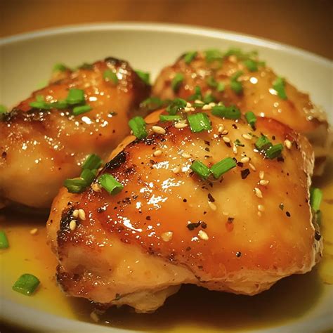 Easy Honey Ginger Chicken Thighs with Juicy, Bold Flavors - My Tasteful ...