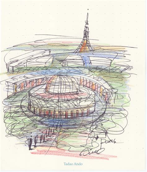Tadao Ando Sketches