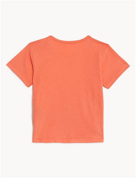 Buy Pure Cotton T-Shirt (0-3 Yrs) at Marks & Spencer