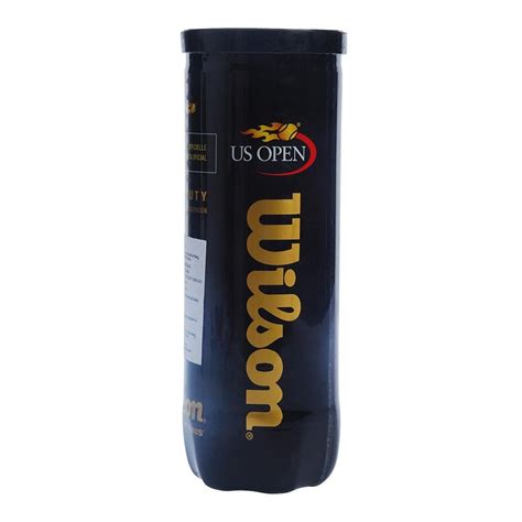 Wilson US Open Tennis Ball, Pack of 3 (Yellow) Standard Size : Amazon ...
