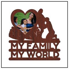 My Family My World Wall Frame – Next Print