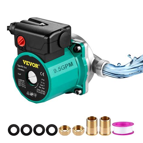 Buy Hot Water Recirculating Pump, 93W 110V Water Circulator Pump ...