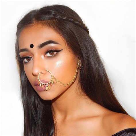 Mira Patel (mirapatelll) on Instagram: “When your nose rings haven't came in yet so you ...