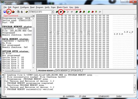 Programming STM8 MCU using ST-LINK V2 | STM8 Tutorials | Digital Wizard