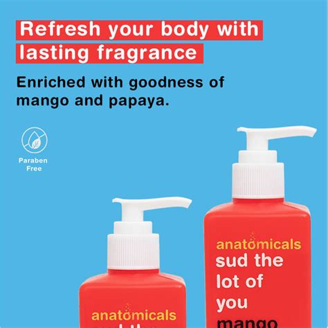 Foxy.in : Buy Anatomicals Mango & Papaya Body Cleanser online in India ...