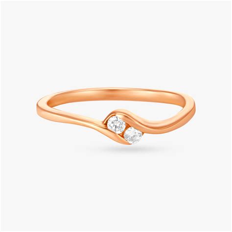 Dainty Sparkle Diamond Ring