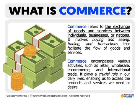 What is Commerce | Definition of Commerce