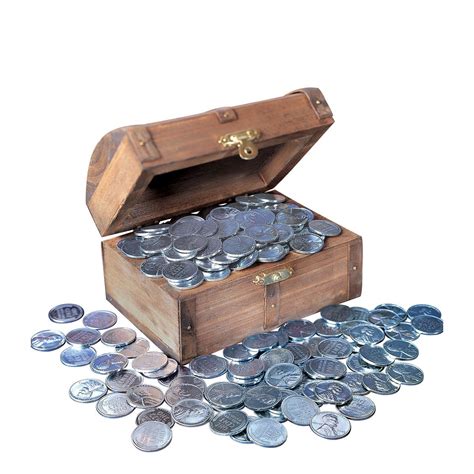 Treasure Chest of 1943 Lincoln Steel Pennies - Actual Authentic ...