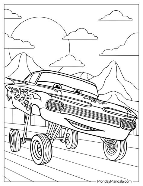 Cars Coloring Pages Free Printable - prntbl.concejomunicipaldechinu.gov.co