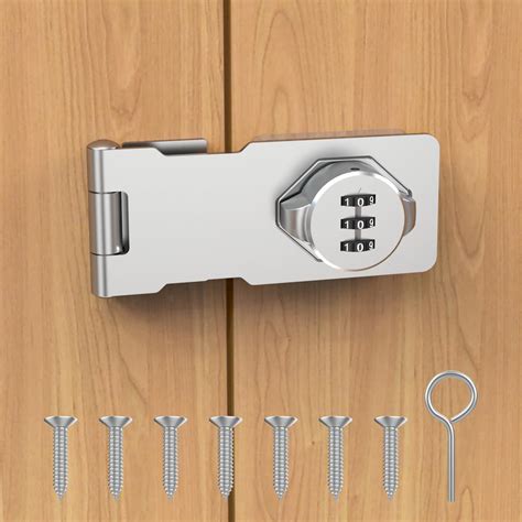 Household Cabinet Password Hasp Locks, Cabinet Door Combination Lock ...