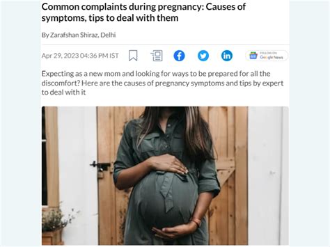 Common complaints during pregnancy: Causes of symptoms, tips to deal ...